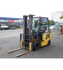 Xe nâng điện 2.5 tấn Komatsu FB25-12, chiều cao nâng 5 mét, chui công, bình điện GS Yusa VGD470, công suất 72V 470Ah